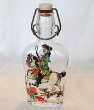 Glass Flask Bottle Bavarian