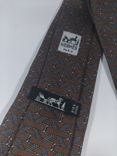 HERMÈS PARIS 848  EA cravatta