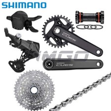 Shimano Cues U4000 MTB Bici 1x9 Velocità Gruppo FC-U6000 Guarnitura CN-LG500 Catena