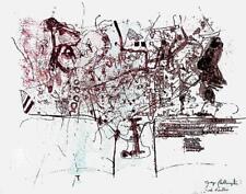 BELLANDI Giorgio, Senza titolo. Litografia in seppia