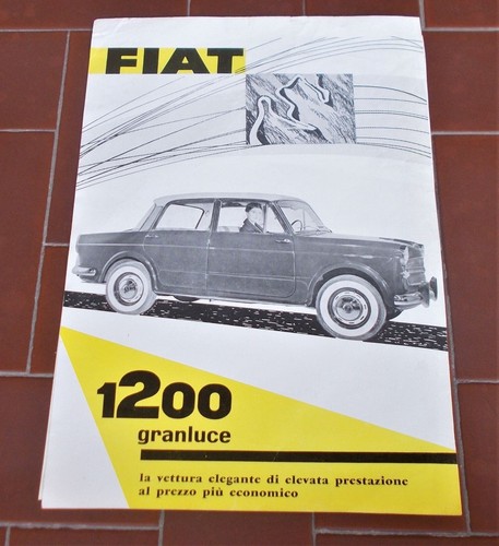 Pubblicita fiat 1200 granluce - fiat,