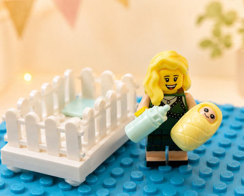 Lego mamma alimentazione - mamma,