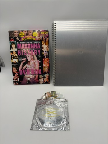 Madonna sex book - w/dvd, no