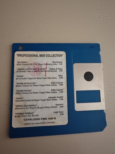 Floppy disk professional midi - disk,