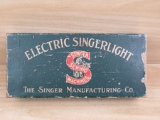 SCATOLA VUOTA SINGER ELECTRIC SINGERLIGHT in cartone per lampada macchina cucire