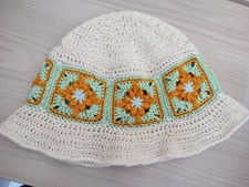 Cappello hat mare uncinetto crochet granny square
