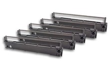 5 Cinta color para Seiko / Seikosha 2000 AP 1900 AI 2000 AI 1900 Plus 2000 negro