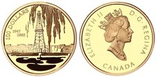 Canada 100 Dollaro Oro 2002