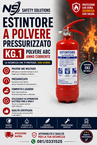 Estintore polvere mini - estintore,