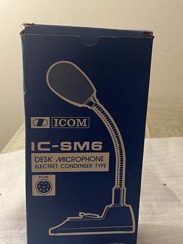 Icom sm6 microfono da - icom,