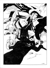 TAVOLA ORIGINALE - Illustrazione Luciano Bernasconi - Firmata