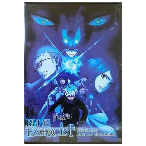 Dvd anime blue exorcist - dvd,