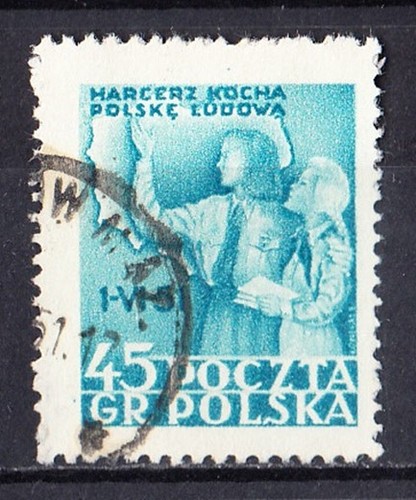 Polonia 1951 michel 689 - ,