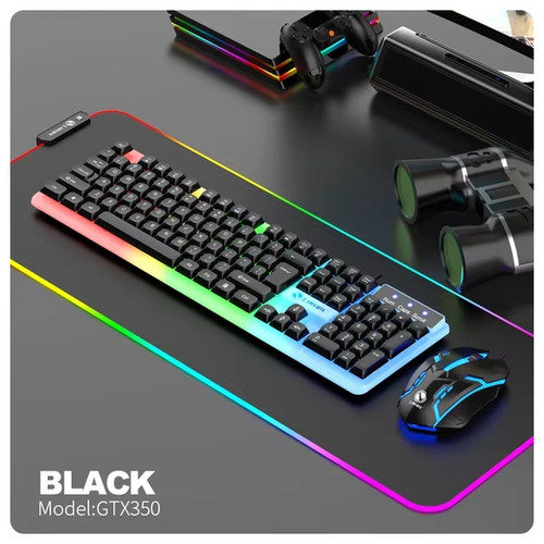 Tastiera mouse gaming led - e,