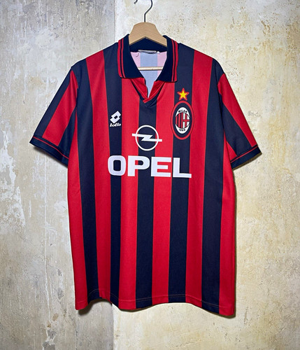 Lotto milan maglia home - lotto,