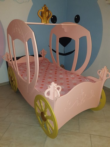 Letto carrozza principesse - letto,