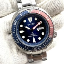 Orologio Seiko  Turtle Prospex uomo Pepsi Red Blue Automatic REF 4R36-04Y0 45mm