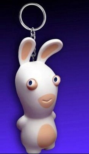 Portachiavi raving rabbids - portachiavi,