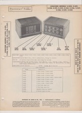 SAMS 1949 CONCORD AMPLIFIER