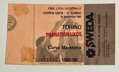 Coppa uefa torino - torino, vs