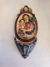 Kuntner acquasantiera smaltata - Madonnina 
