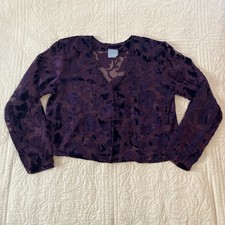 Camicetta giacca burnout