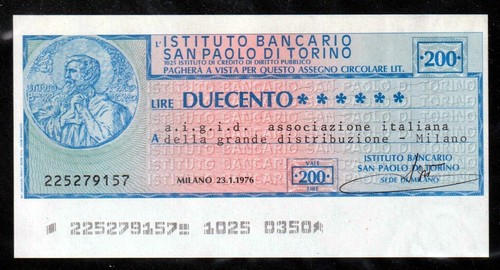 Miniassegni 1976 ist bancario - 1976,