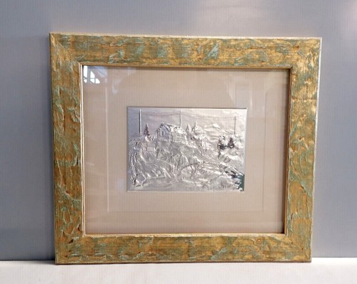 Quadro argento baita in - in,