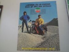 advertising Pubblicità 1984 MOTO LAVERDA LB 125 CUSTOM