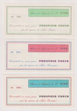 Miniassegni BUONI D'ACQUISTO  - serie PANIFICIO FRATE