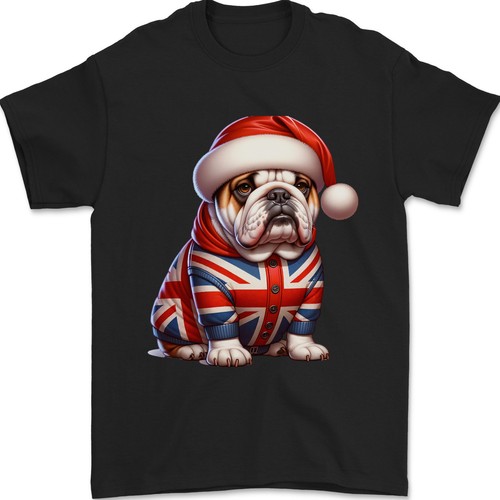 Shirt natalizia bulldog - natalizia,