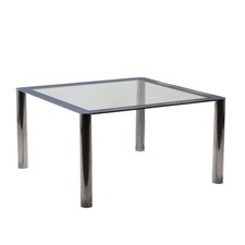 Tavolo vintage metallo cromato - vintage,