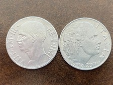 Pièce de monnaie money coin moneda ITALIE ITALY ITALIA 20 C 1941 RE état scan