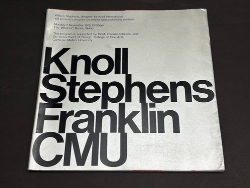 Knoll louvre catalog - knoll, the