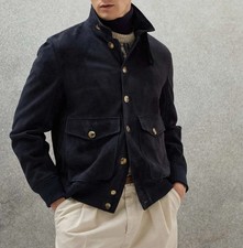 Giacca uomo pelle - , scamosciata