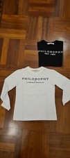 2 Tshirt Philosophy Taglia 8 Anni #moncler