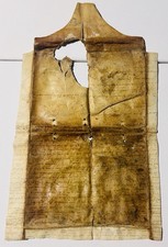 Antica Pergamena Manoscritto