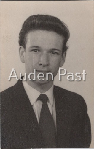 Young man portrait 1950s - portrait,