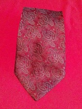 TRUSSARDI VINTAGE MADE IN ITALY PURE SILK CRAVATTA TIE KRAWATTE ネクタイ (nekutai)