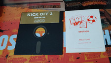 Kick Off 2 (Anco 1989) Commodore 64 (disco e manuale) funzionante classico 8 bit