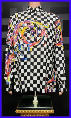 Camicia versace seta - in,