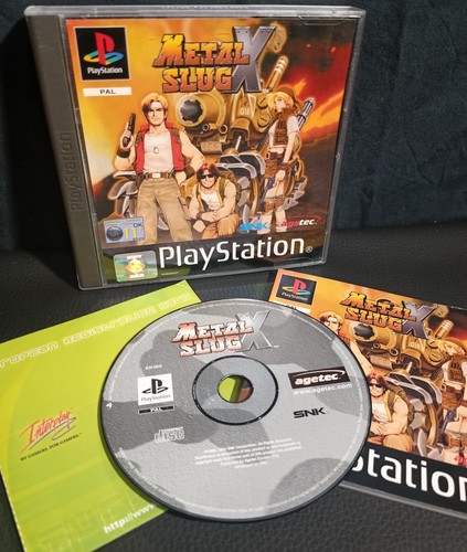 Gioco sony metal - slug, x