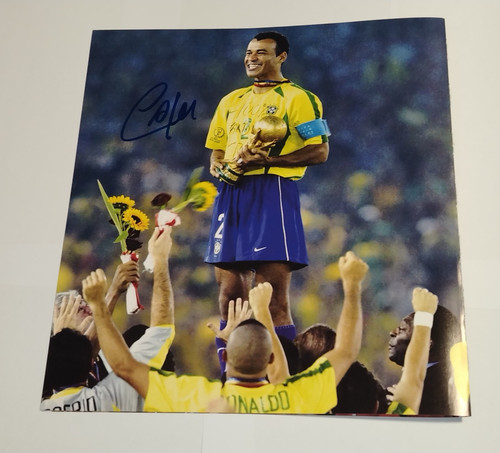 Autografo marcos cafu - autografo, foto