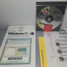 Microsoft Windows 95 OEM CD +