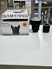 Samyang T3.1/14 mm ED AS IF UMC II obiettivo cinema ultra grandangolare Nikon F