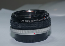 Hoya 2x Teleconvertitore Auto per Canon FD Mount Messa a fuoco manuale fotocamere reflex e obiettivi