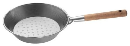Lar padella castagne manico - padella,