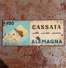 Rara Insegna Tabella Gelati