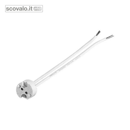 Portalampada ceramica con - g4,