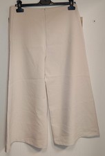 Pantaloni Donna Beige Palazzo